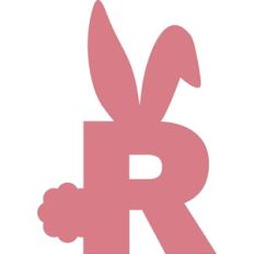 EASTER BUNNY LETTER R