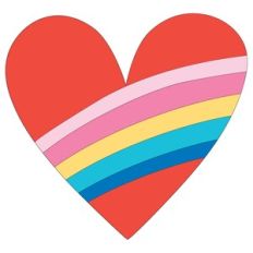 Rainbow Heart