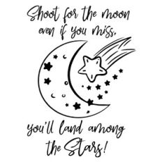 Shoot for the moon - Inspirational Graduation Quote