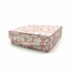 Fold flat box 10x10x3 cm
