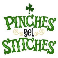 Pinches get Stitches
