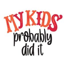My Kids Probably Did It