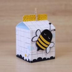 Milk Box Bee