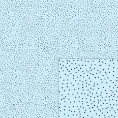 Blue Petit Pois Bee Pattern