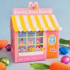 Easter Bunny Bakery 3D Box