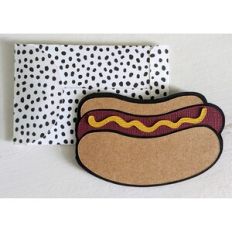 hot dog card and envelope