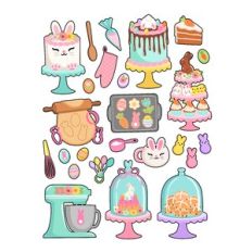 Easter Baking Stickers