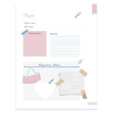 Projects Planner Page