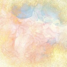 Pastel Alcohol Ink Background With Gold Glitter Effect