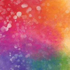 Rainbow Watercolour Background Pattern