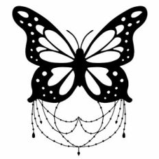 Fancy Boho Butterfly