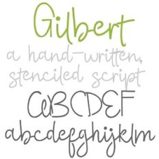 PN Gilbert Stencil