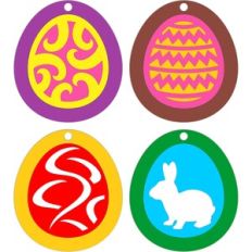 easter egg tags