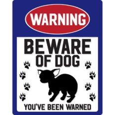 Beware of Dog Sign