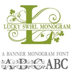 ZP Lucky Swirl Monogram