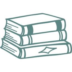 stack of books