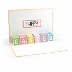 5x7 Happy Easter Pop Up Card