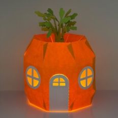 Easter carrot lantern