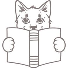 cat reading