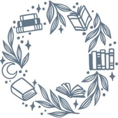 book wreath