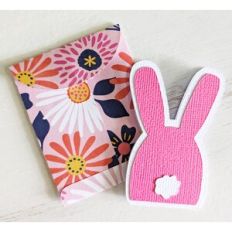 cottontail bunny card and envelope