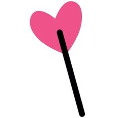 Heart Lolly
