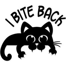 I bite Back Cat