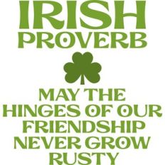 irish proverb