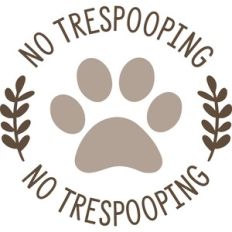 no trespooping