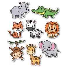 Safari Animals Stickers