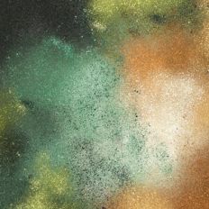 Green and Gold Glitter Background