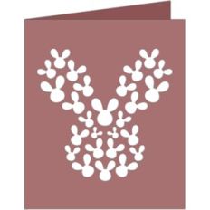 easter bunnies card
