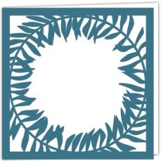 Eucalyptus Greenery Wreath Aperture Card
