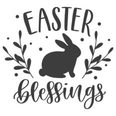 Easter Blessings Bunny
