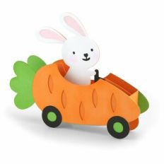 Box Car Easter Bunny Carrot Car