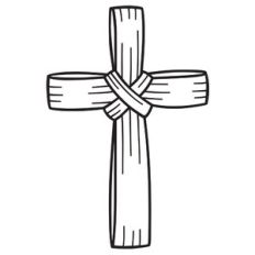 palm sunday cross