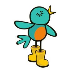Bird in Rain Boots