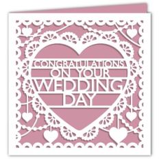 Congratulations on your Wedding Day Card