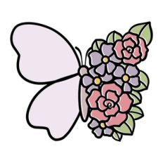 Floral Butterfly