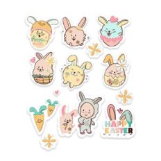 Cute Easter Kawaii Stickers