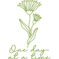 one day at a time