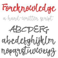 ZP Foreknowledge Bold