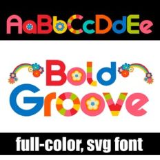 Bold Groove Color Font