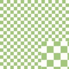 Green and White Hand Drawn Checkerboard Check Printable Pattern