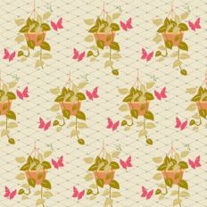 Spring Plant Hanging Basket Pattern