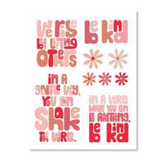 We Rise When We Lift Others Sticker Sheet