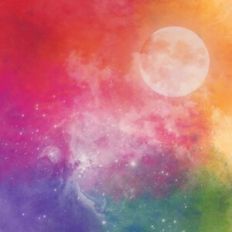 Rainbow Night Sky