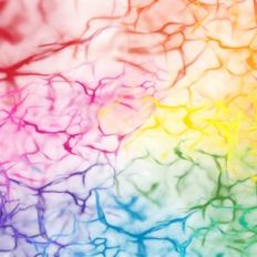 Rainbow Water Ripple Background