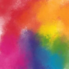 Rainbow Watercolour Background
