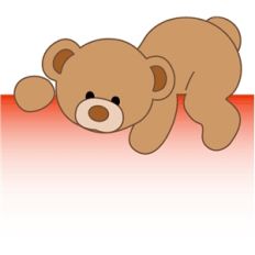 just hanging out (teddy bear)